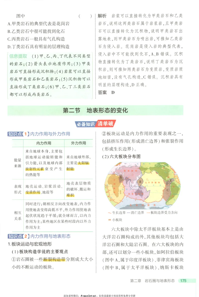 53同步地理选修1XJ疑难破_高中三年全科资料_高中_2026《高中53同步练习》地理选修一XJ