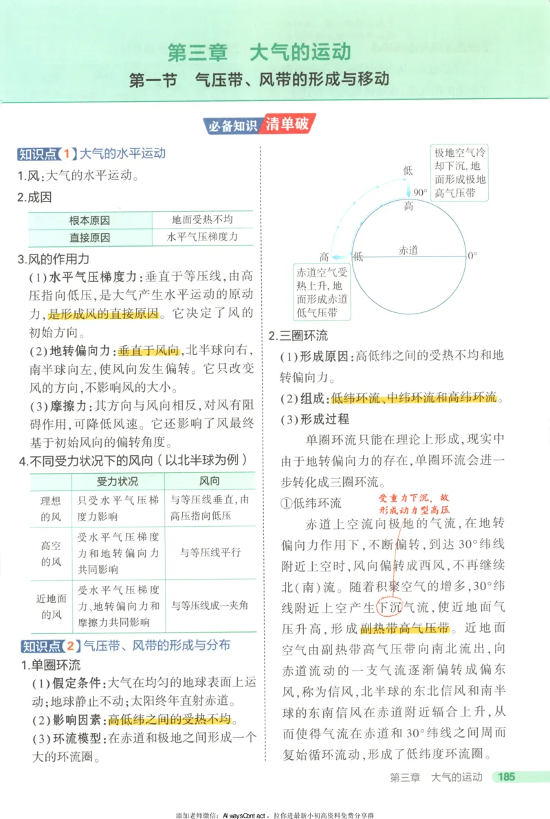 53同步地理选修1XJ疑难破_高中三年全科资料_高中_2026《高中53同步练习》地理选修一XJ