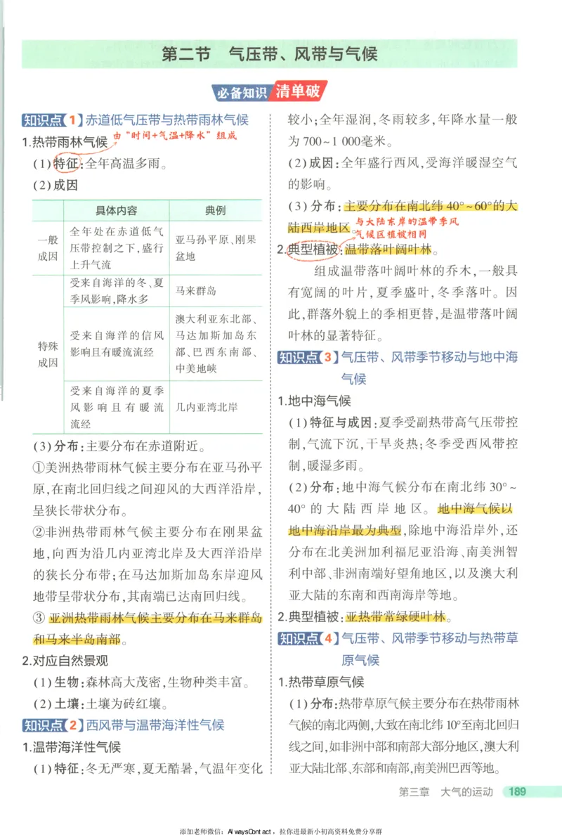 53同步地理选修1XJ疑难破_高中三年全科资料_高中_2026《高中53同步练习》地理选修一XJ