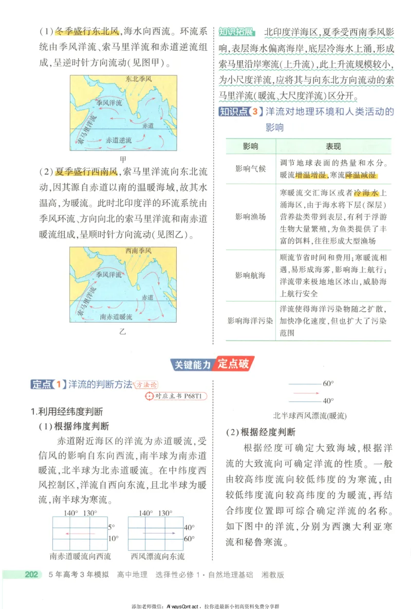 53同步地理选修1XJ疑难破_高中三年全科资料_高中_2026《高中53同步练习》地理选修一XJ