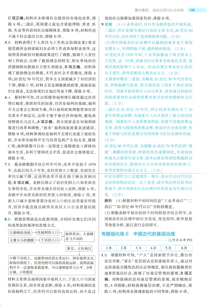 53同步历史选修1答案(1)_高中三年全科资料_高中_高中1_2026版高中《5高考3年模拟》同步版（9科必修+选修）（人教）_2026《高中53同步练习》历史选修一