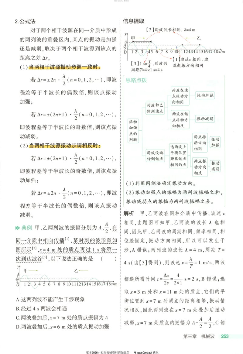 53同步物理选修一RJ疑难破_高中三年全科资料_高中_2026《高中53同步练习》物理选修一RJ