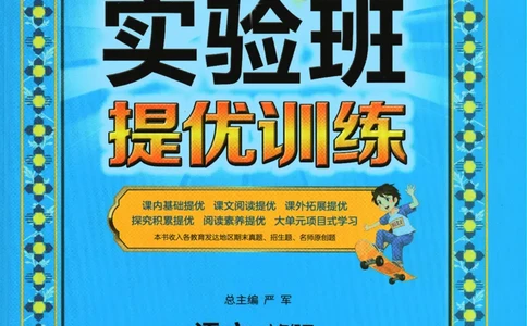 2026春《实验班提优训练》语文RJ6下_2026春人教语文《实验班提优训练》_2026春《实验班提优训练》语文RJ6下