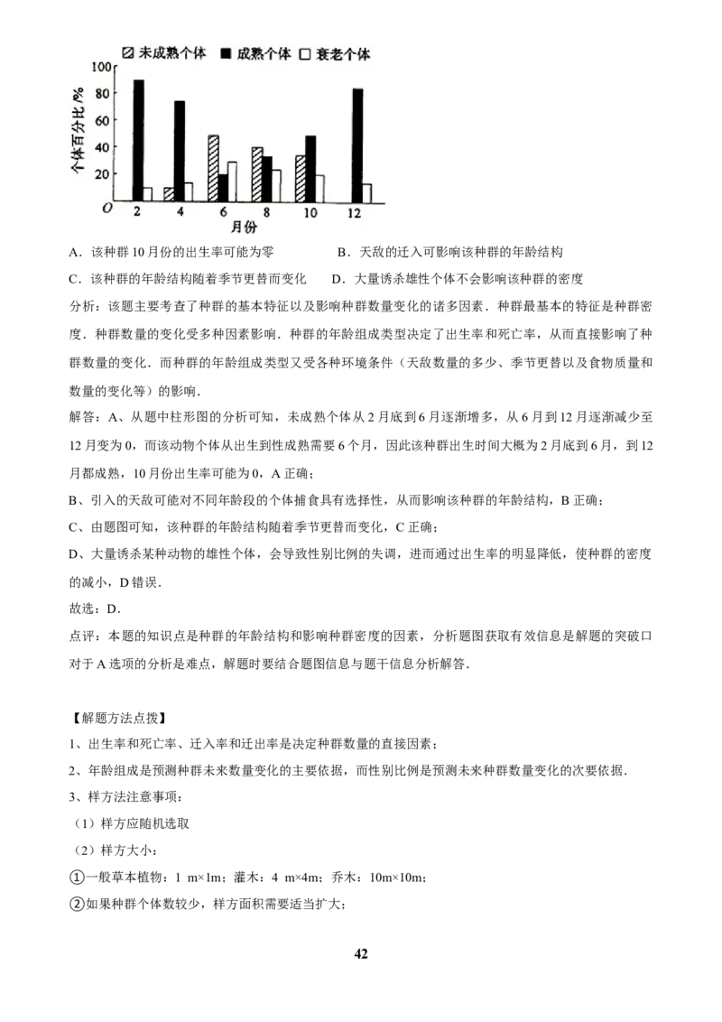 2025年菁优高考生物解密之种群_中考押题2026《中考押题》系列（9科全套实时更新中）_2026版中考《菁优系列》趋势分析+押题密卷+抢分秘籍+模拟考试_0062025菁优高考解密汇编-生物