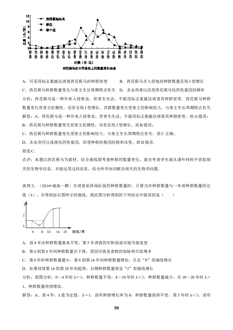 2025年菁优高考生物解密之种群_中考押题2026《中考押题》系列（9科全套实时更新中）_2026版中考《菁优系列》趋势分析+押题密卷+抢分秘籍+模拟考试_0062025菁优高考解密汇编-生物