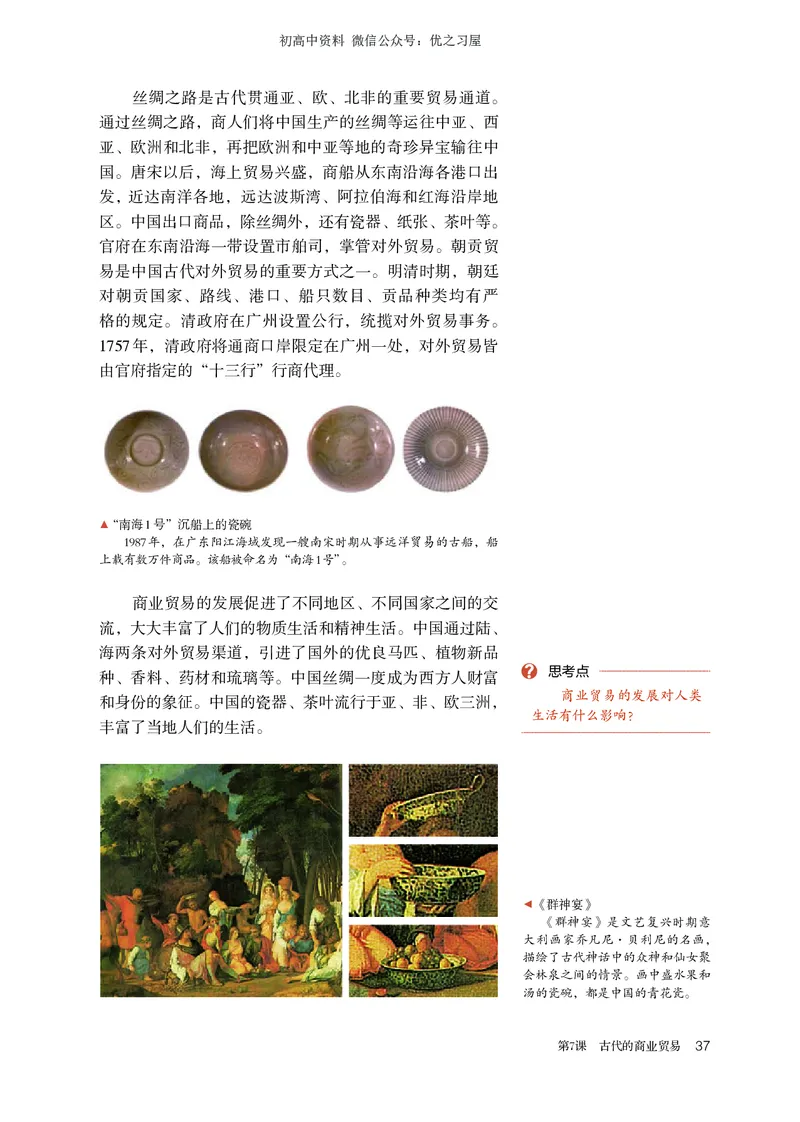 4高中历史选择性必修2_高中三年全科资料_高中各科课本电子教材_08高中历史课本_统编版-历史课本