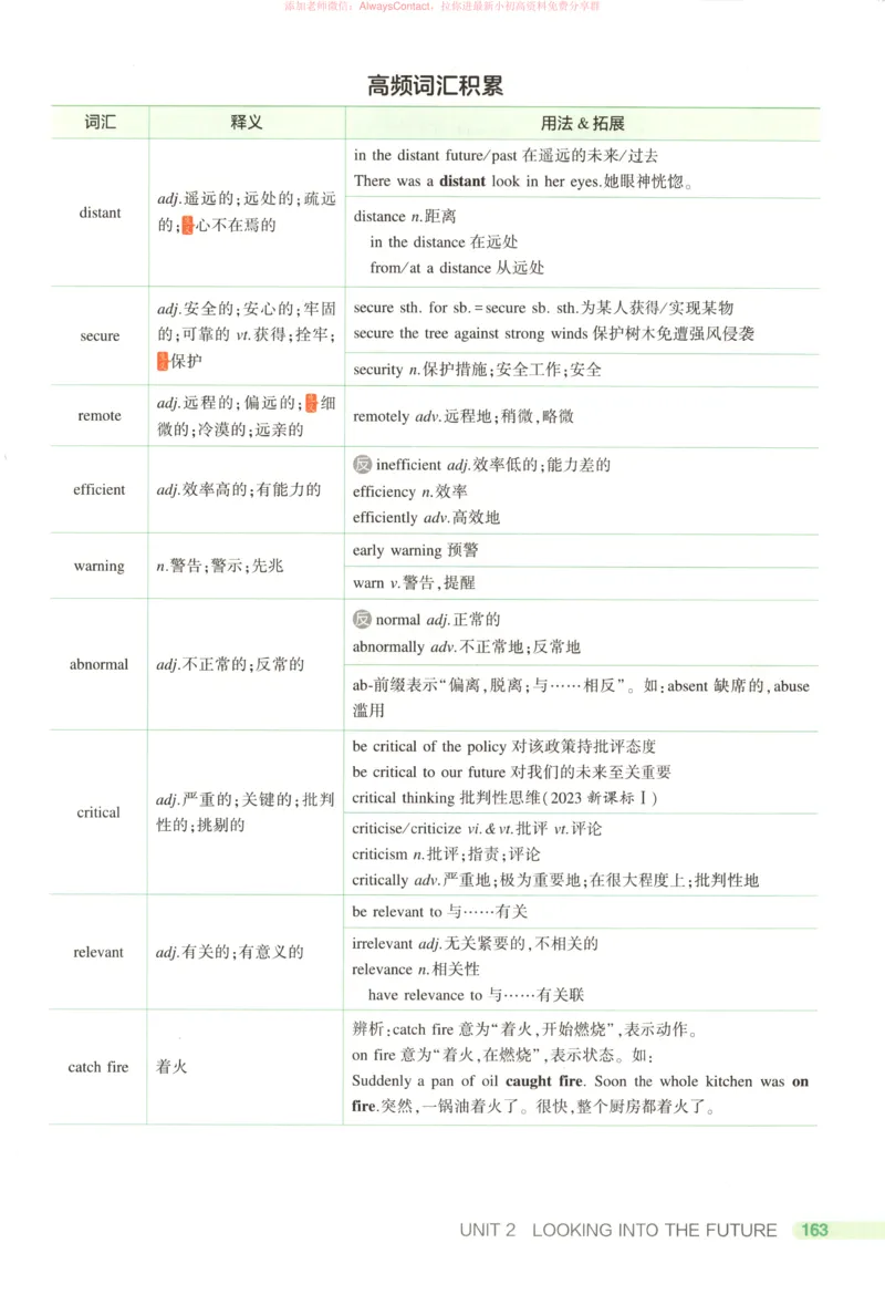 53同步英语选修一RJ疑难破_高中三年全科资料_高中_2026《高中53同步练习》英语选修一RJ
