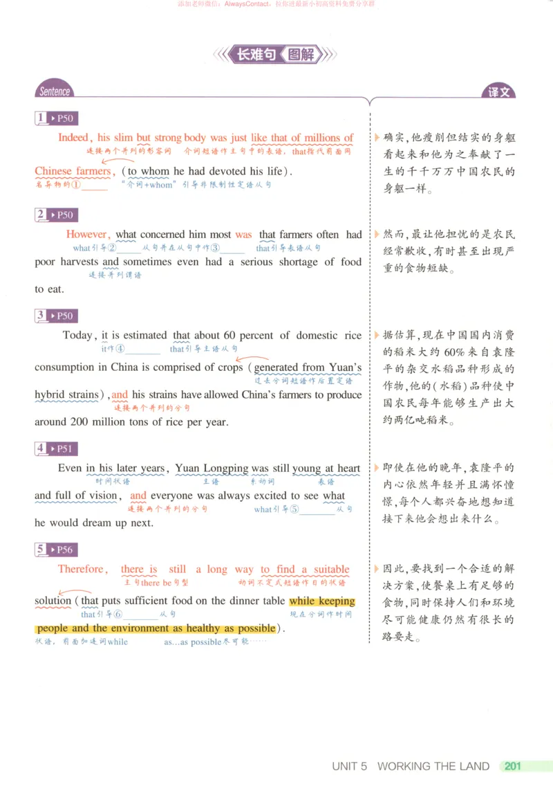 53同步英语选修一RJ疑难破_高中三年全科资料_高中_2026《高中53同步练习》英语选修一RJ