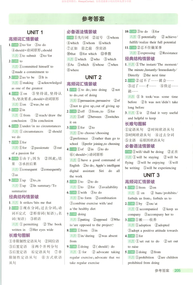 53同步英语选修一RJ疑难破_高中三年全科资料_高中_2026《高中53同步练习》英语选修一RJ