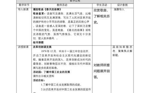 12富起来到强起来（第一课时）教案-五年级下册道德与法治_A493小学道法_26新五年级道法下册（统编版）_教学教案_教案三（配套课件三）