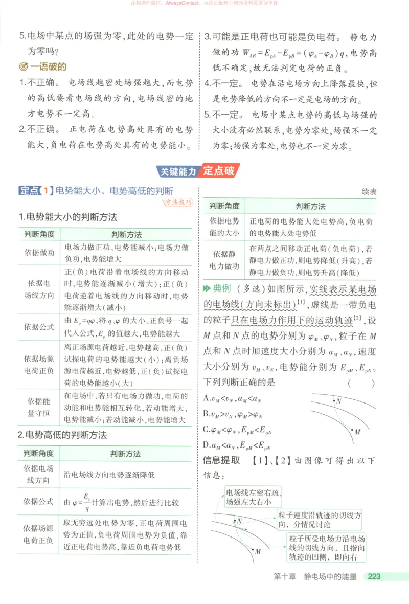 53同步物理必修三RJ疑难破_高中三年全科资料_高中_2026《高中53同步练习》物理必修三RJ