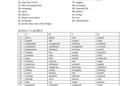 2020北京完形填空_完形填空真题精练c