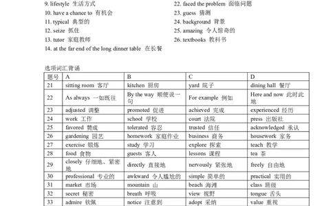 2024全国甲卷完形填空_完形填空真题精练c