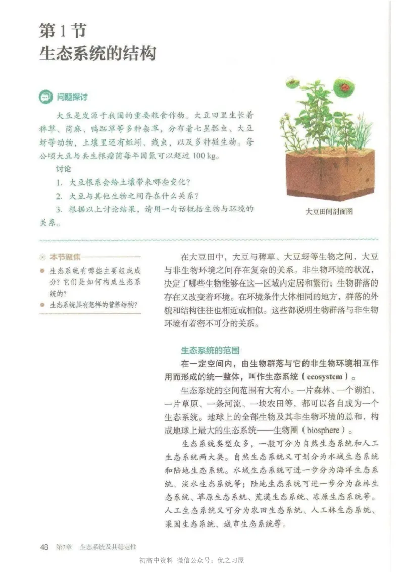 4新教材高中生物选择性必修2《生物与环境》_高中三年全科资料_高中各科课本电子教材_06高中生物课本_人教版-生物课本