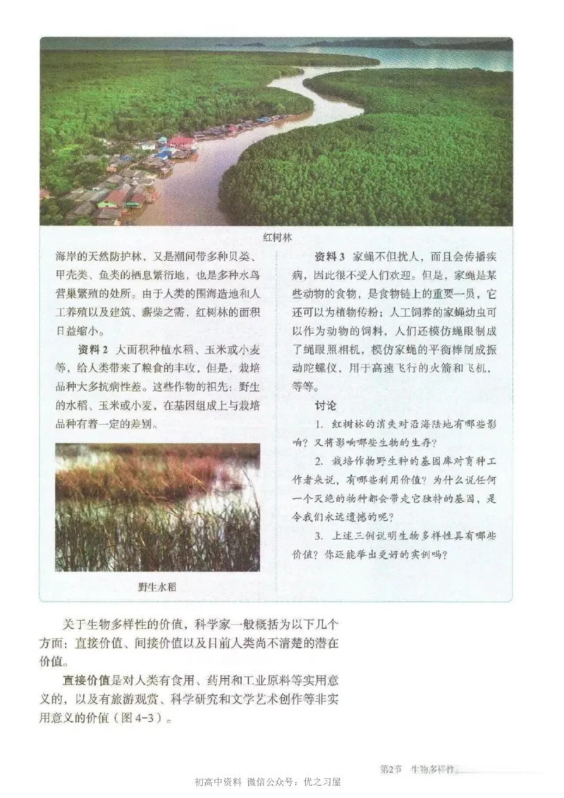 4新教材高中生物选择性必修2《生物与环境》_高中三年全科资料_高中各科课本电子教材_06高中生物课本_人教版-生物课本