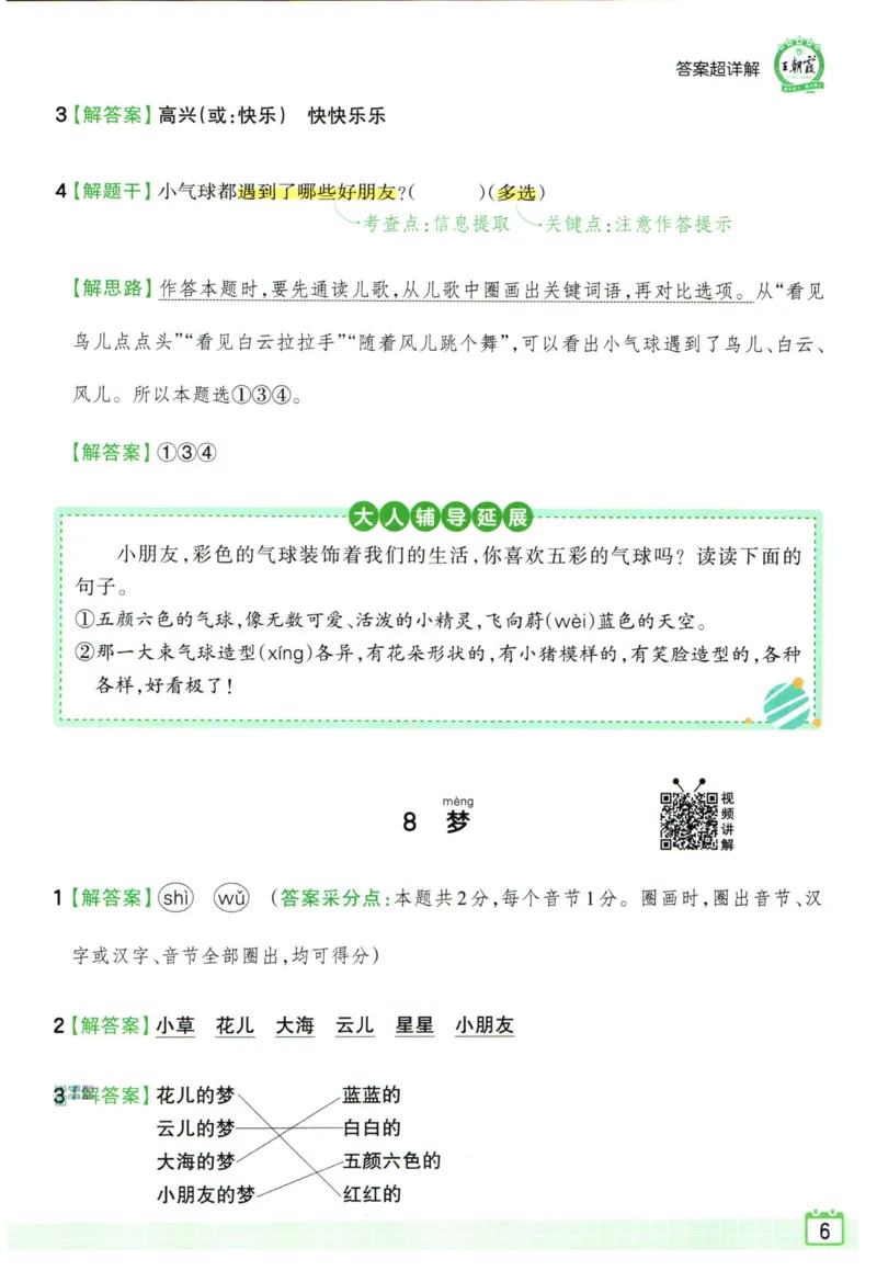 25版《王朝霞阅读训练100篇超详解》1年级_2026春小学教辅大合集_8-26春《王朝霞》系列_05.《WZX阅读训练100篇超详解》1-6年级语文阅读理解练习