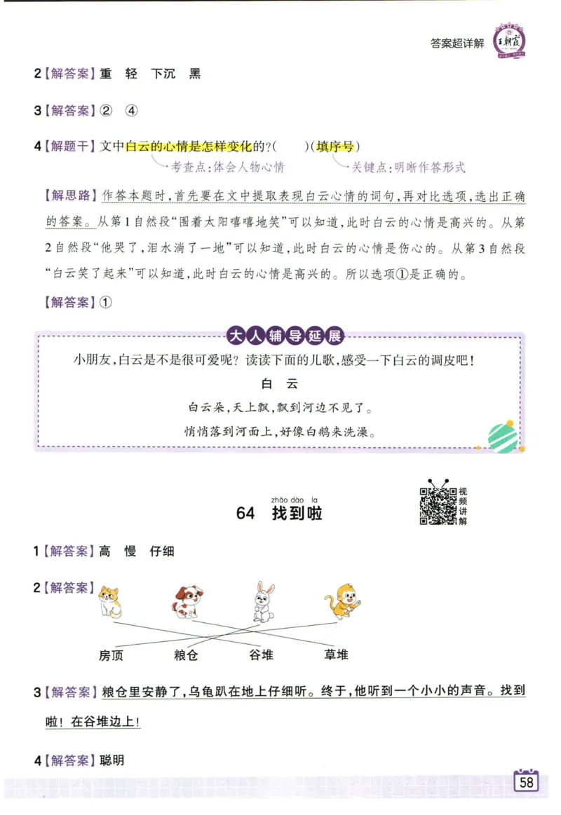25版《王朝霞阅读训练100篇超详解》1年级_2026春小学教辅大合集_8-26春《王朝霞》系列_05.《WZX阅读训练100篇超详解》1-6年级语文阅读理解练习