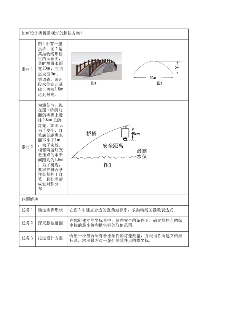 22.3实际问题与二次函数（第二课时）（分层作业）原卷版_人教版数学九年级上册_版本二_九年级数学上册（人教版）_分层作业