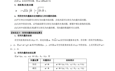 专题7.5空间向量的概念与运算六大题型（原卷版）_高中三年全科资料_高中_高中1_2026版高考《举一反三》一轮复习专练（新高考数学专用）_专题7.5空间向量的概念与运算六大题型