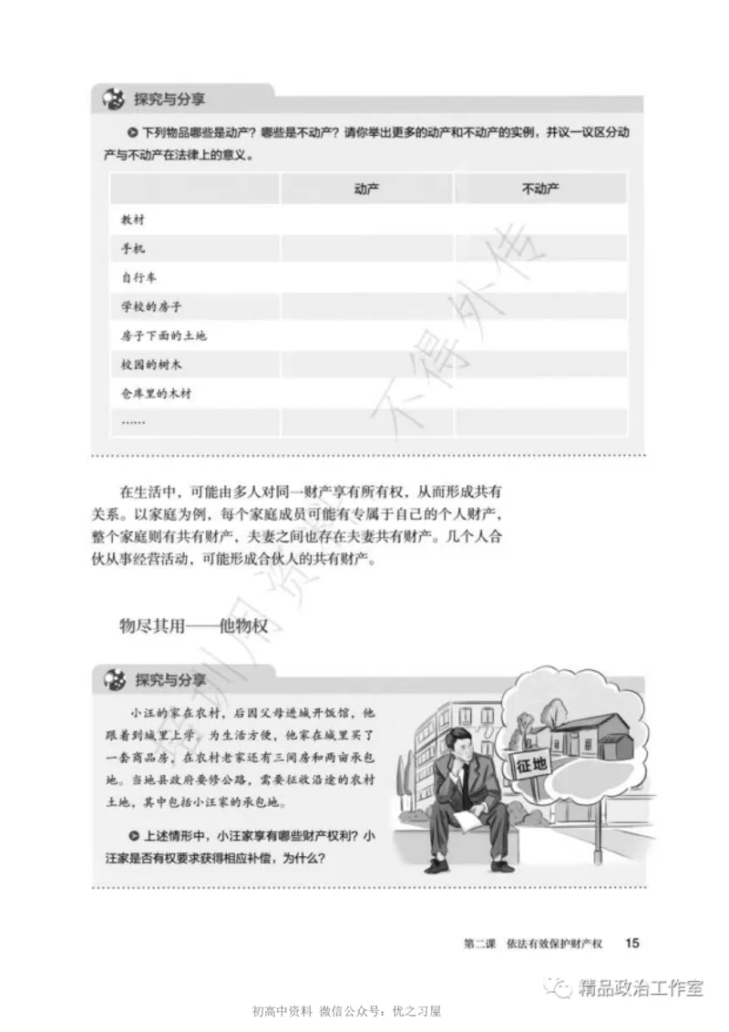 6统编版高中政治选择性必修二《法律与生活》_高中三年全科资料_高中各科课本电子教材_07高中政治课本_统编版-政治课本
