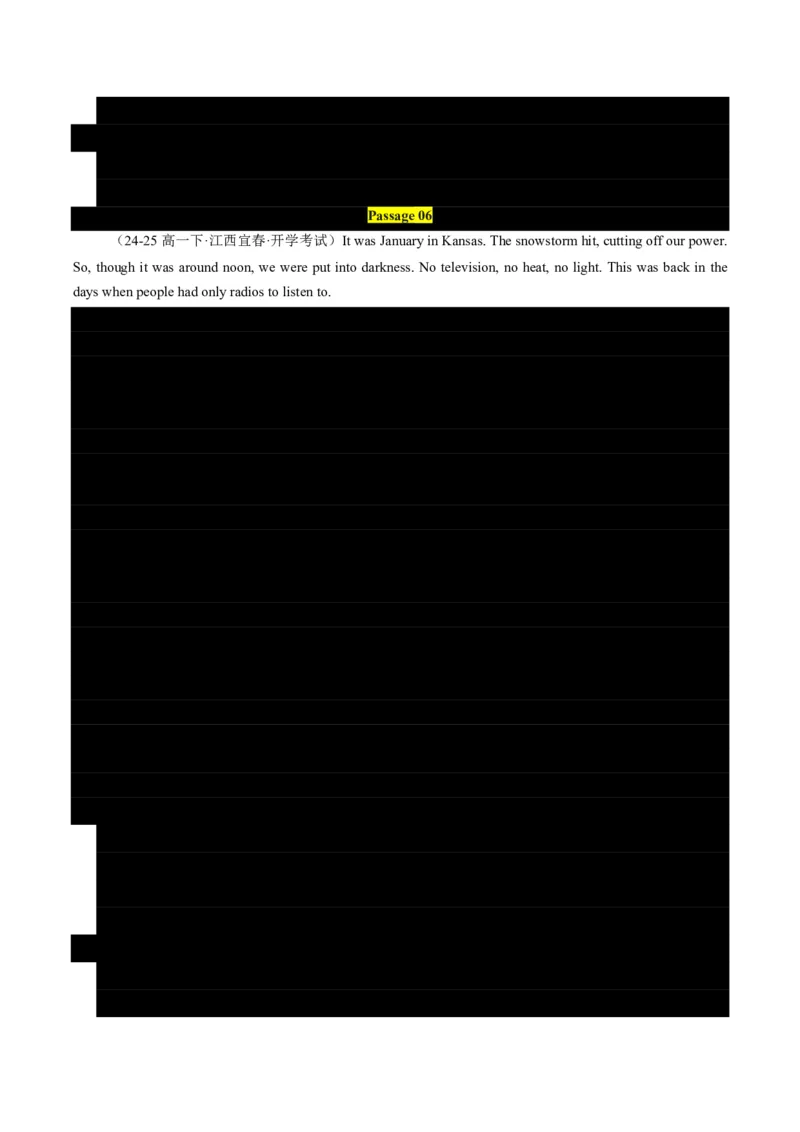 专题08阅读理解提分引擎(题型解法与长难句拆解指南)-原卷版_高中三年全科资料_高中_高中1_2025高一高二英语暑假提升精品讲义（人教版）