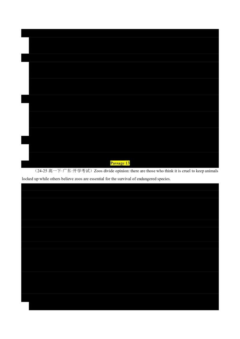 专题08阅读理解提分引擎(题型解法与长难句拆解指南)-原卷版_高中三年全科资料_高中_高中1_2025高一高二英语暑假提升精品讲义（人教版）