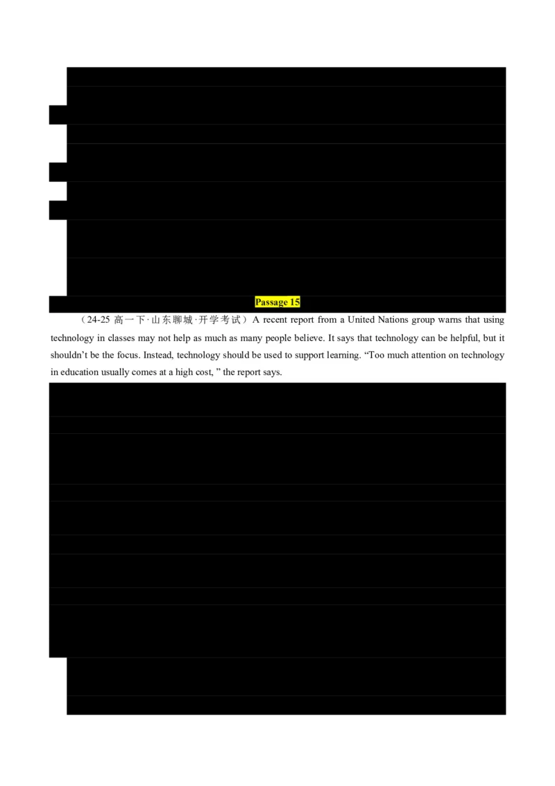 专题08阅读理解提分引擎(题型解法与长难句拆解指南)-原卷版_高中三年全科资料_高中_高中1_2025高一高二英语暑假提升精品讲义（人教版）