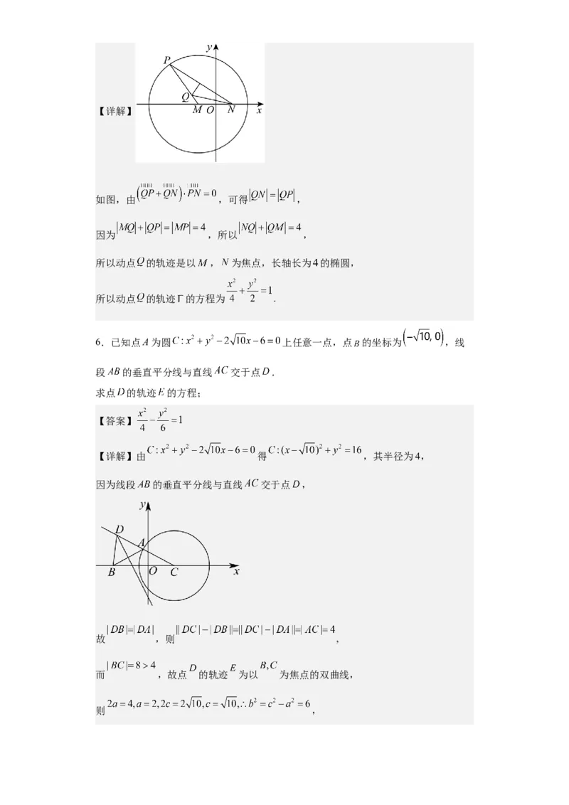 专题11圆锥曲线（4大易错点分析+解题模板+举一反三+易错题通关）-备战2024年高考数学考试易错题（新高考专用）（解析版）_高中三年全科资料_高中_15高中全科《高考易错题》2025版