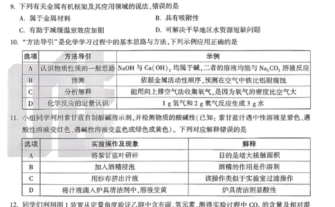 2026《万唯中考&bull;原创定制卷一》化学_中考押题2026《中考押题》系列（9科全套实时更新中）_万唯2026版初中《万唯中考原创定制卷一》（7科全套）(安徽)