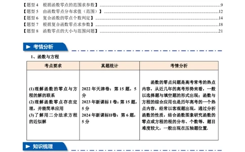 专题2.7函数与方程八大题型（解析版）_高中三年全科资料_高中_高中1_2026版高考《举一反三》一轮复习专练（新高考数学专用）_2026版《举一反三》专题练系列（共189个题型）