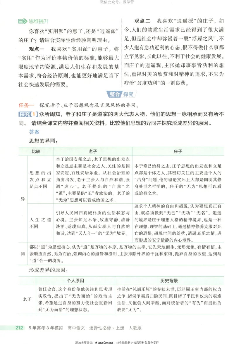 53同步语文选修上疑难破_高中三年全科资料_高中_2026《高中53同步练习》语文选修上