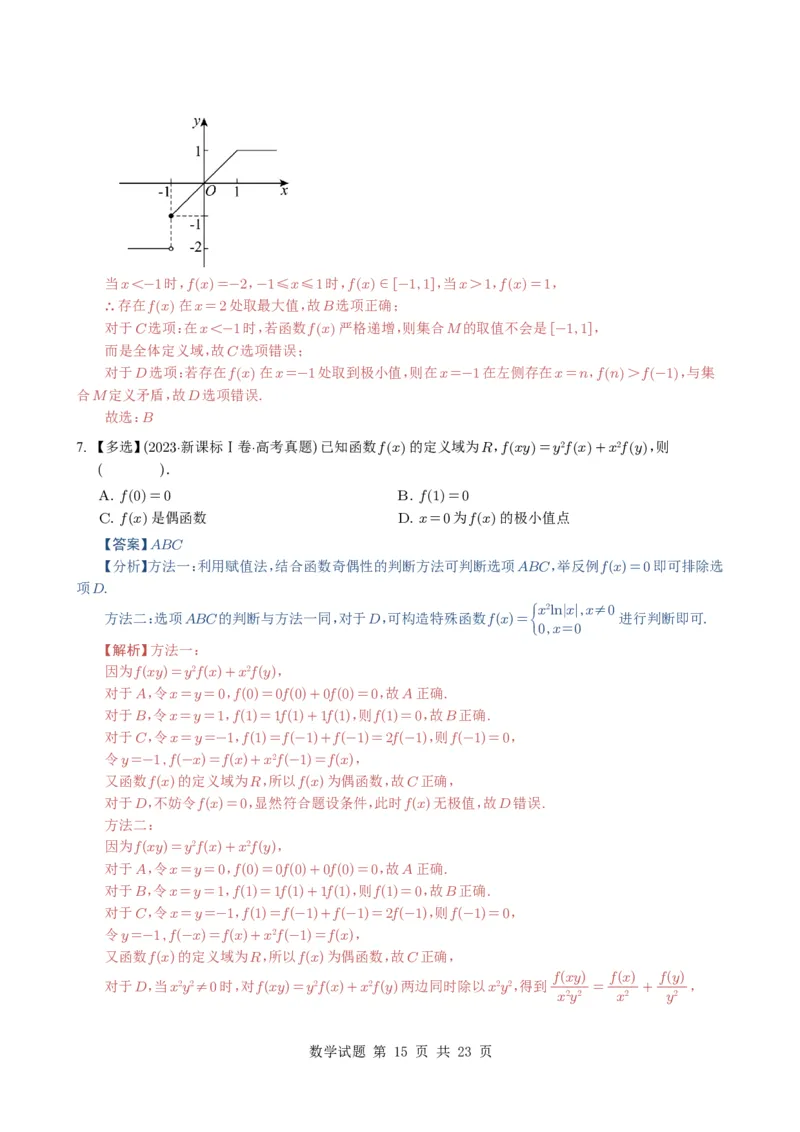 专题05导数及其应用（选填题）8种常见考法归类（全国通用）（解析版）_高中三年全科资料_高中_高中1_2021-2025高考数学五年真题分类汇编