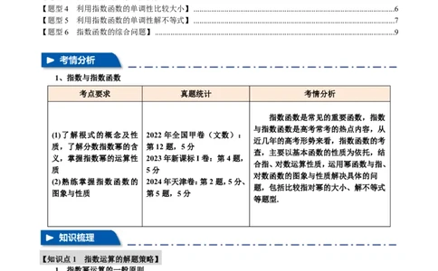 专题2.4指数与指数函数六大题型（解析版）_高中三年全科资料_高中_高中1_2026版高考《举一反三》一轮复习专练（新高考数学专用）_2026版《举一反三》专题练系列（共189个题型）