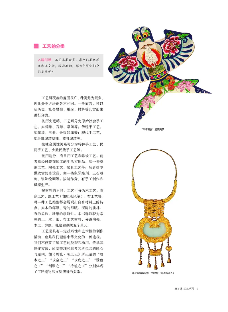 6.《美术&middot;选择性必修5&middot;工艺》_高中三年全科资料_高中_高中电子教材_高中美术_沪教版