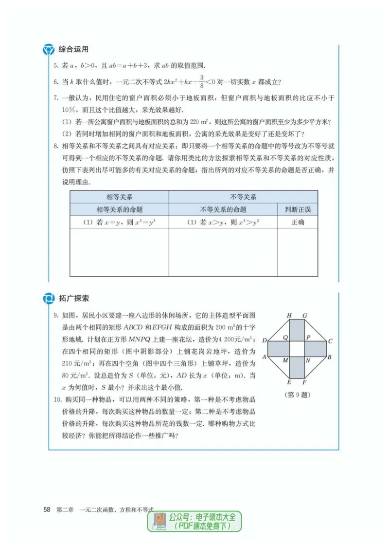 A版必修第1册_高中三年全科资料_高中_高中电子教材_高中数学_人教版