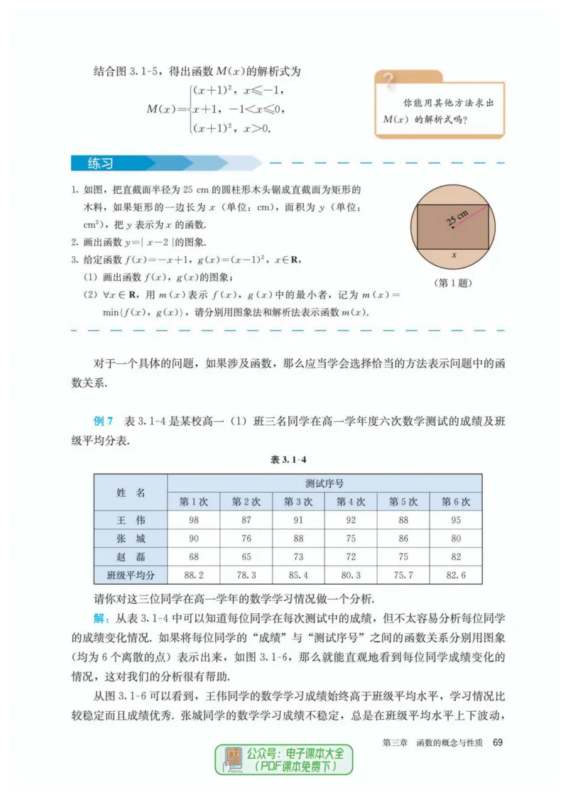 A版必修第1册_高中三年全科资料_高中_高中电子教材_高中数学_人教版
