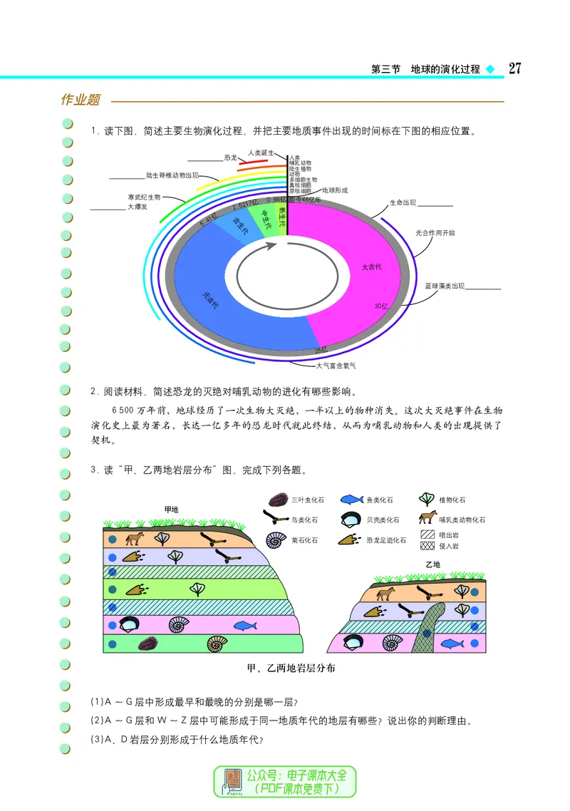 中图版地理必修第一册_高中三年全科资料_高中_高中电子教材_高中地理_中图版