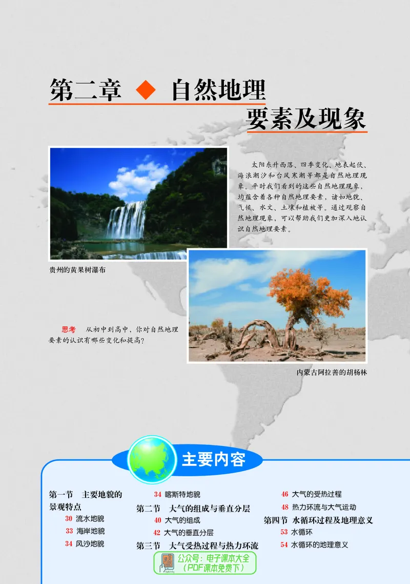 中图版地理必修第一册_高中三年全科资料_高中_高中电子教材_高中地理_中图版