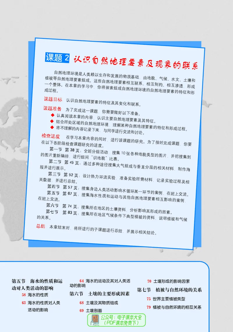 中图版地理必修第一册_高中三年全科资料_高中_高中电子教材_高中地理_中图版