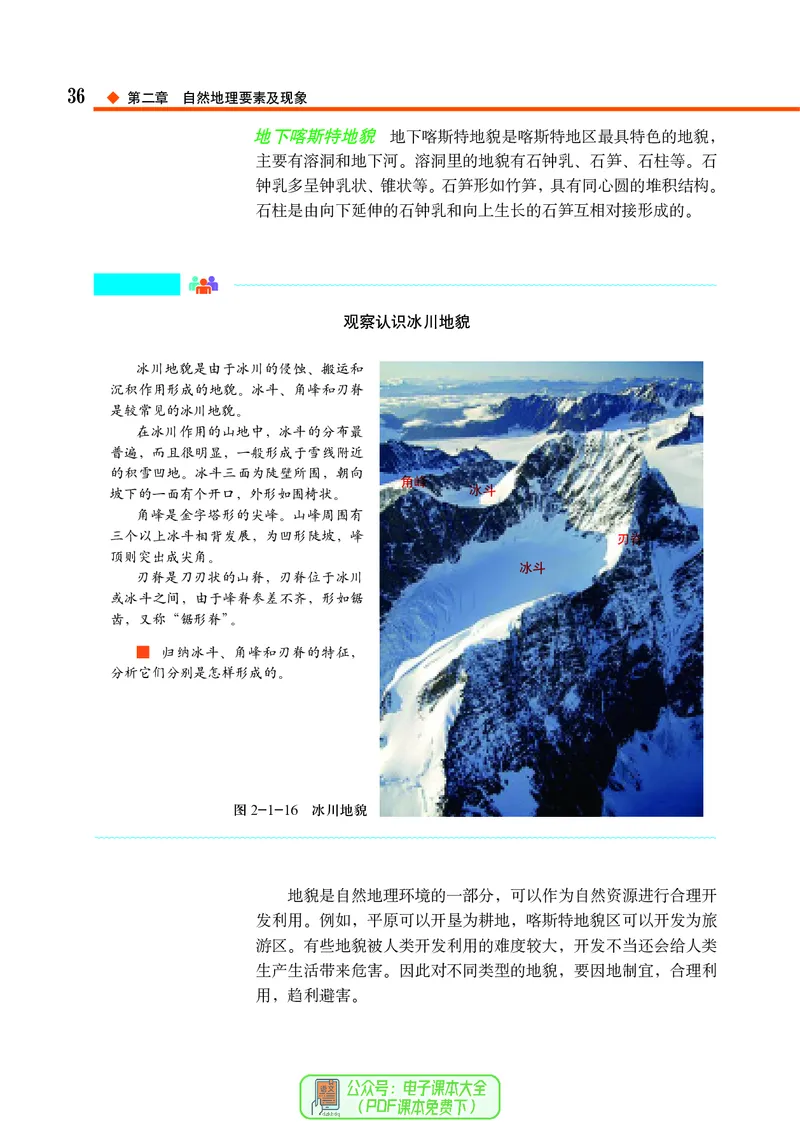 中图版地理必修第一册_高中三年全科资料_高中_高中电子教材_高中地理_中图版