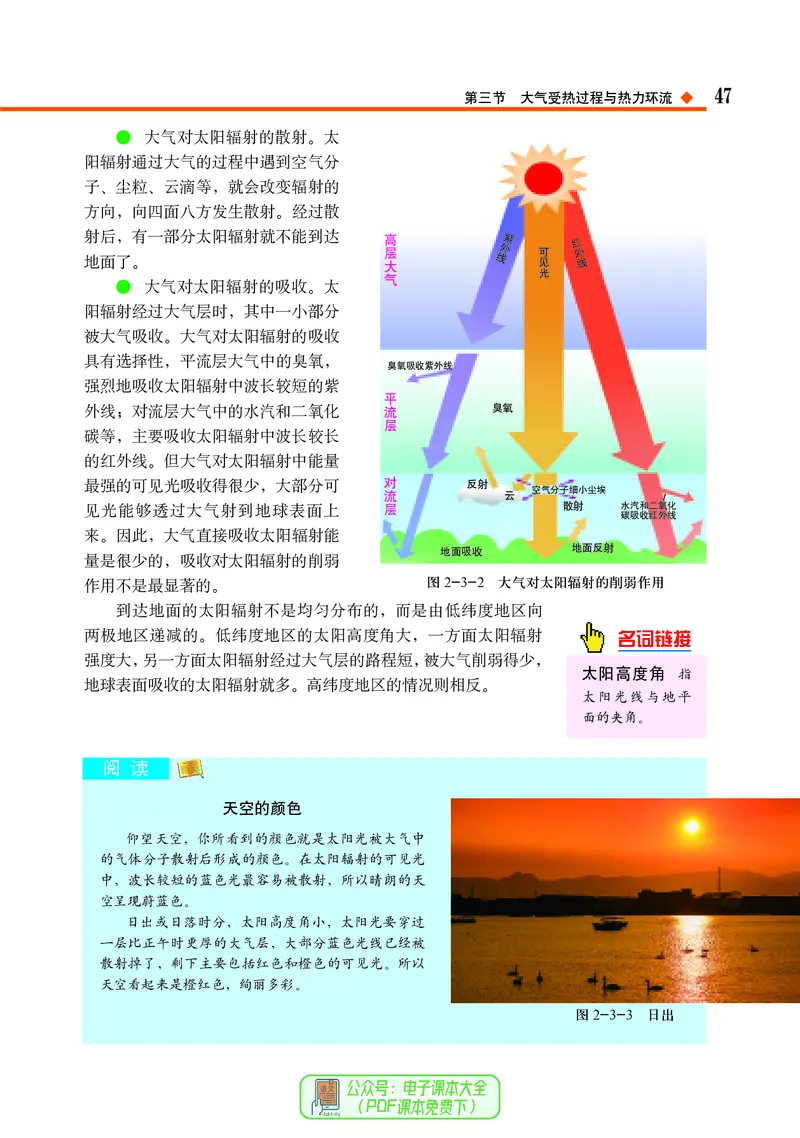 中图版地理必修第一册_高中三年全科资料_高中_高中电子教材_高中地理_中图版