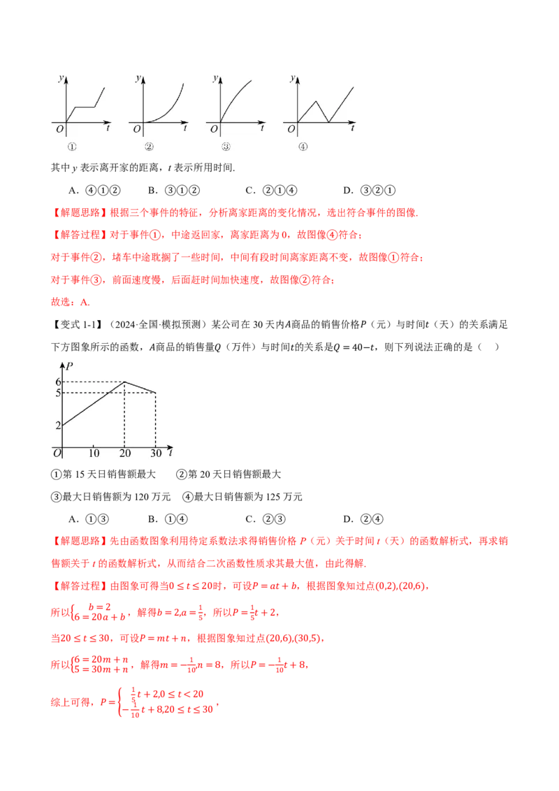 专题2.8函数模型及其应用六大题型（解析版）_高中三年全科资料_高中_高中1_2026版高考《举一反三》一轮复习专练（新高考数学专用）_2026版《举一反三》专题练系列（共189个题型）