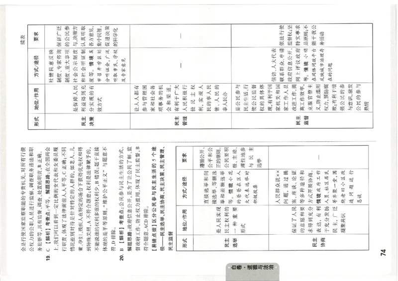 2026《万唯中考&bull;天津黑白卷》道法白卷答案_中考押题2026《中考押题》系列（9科全套实时更新中）_万唯2026版初中《万唯黑白卷》7科全套（天津）