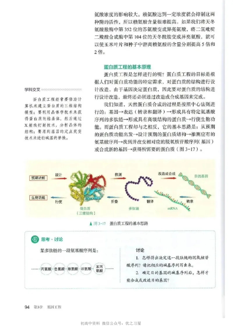 5新教材高中生物选择性必修3《生物技术与工程》_高中三年全科资料_高中各科课本电子教材_06高中生物课本_人教版-生物课本