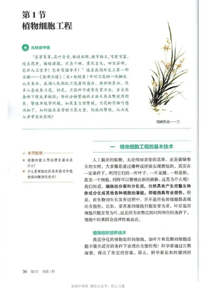 5新教材高中生物选择性必修3《生物技术与工程》_高中三年全科资料_高中各科课本电子教材_06高中生物课本_人教版-生物课本