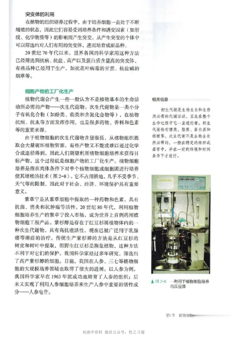 5新教材高中生物选择性必修3《生物技术与工程》_高中三年全科资料_高中各科课本电子教材_06高中生物课本_人教版-生物课本