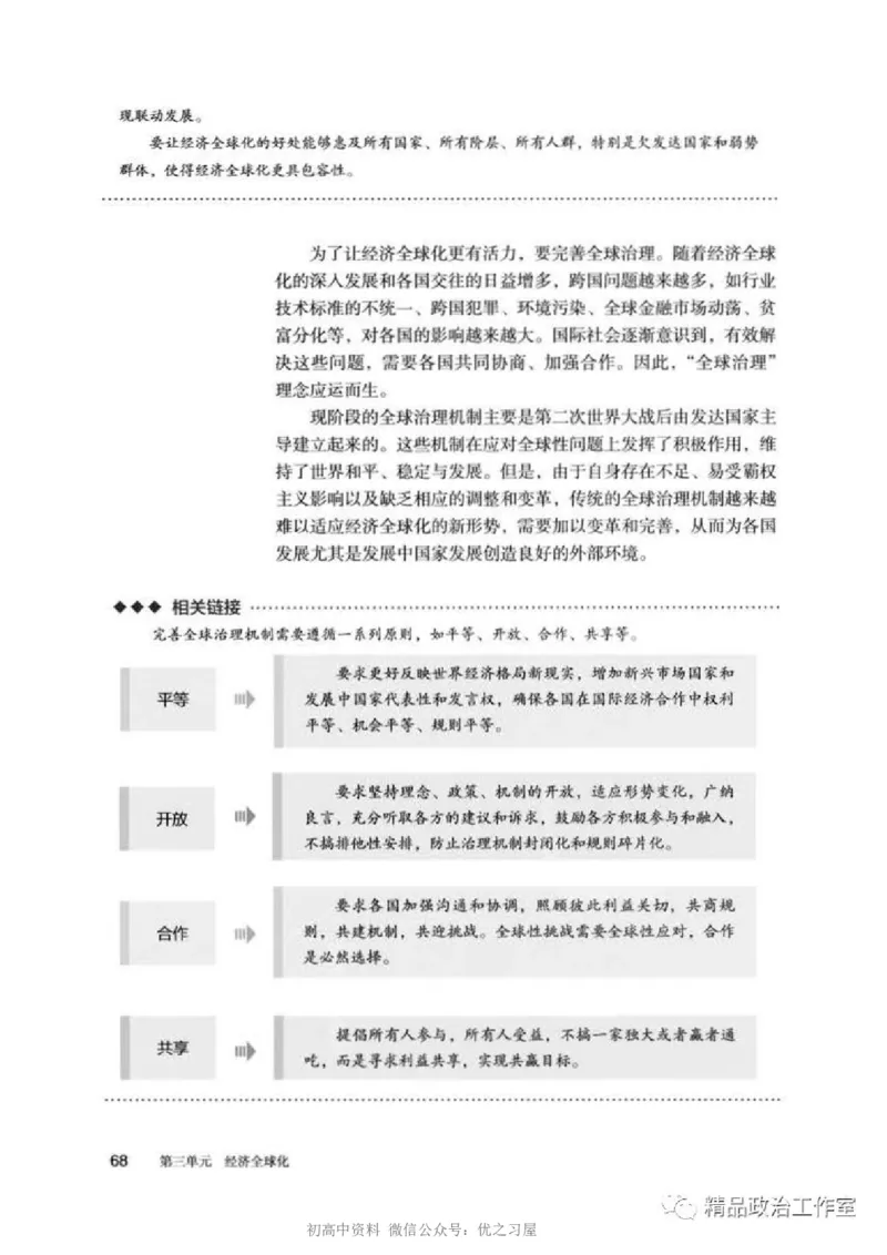 5统编版高中政治选择性必修一《当代国际政治与经济》_高中三年全科资料_高中各科课本电子教材_07高中政治课本_统编版-政治课本