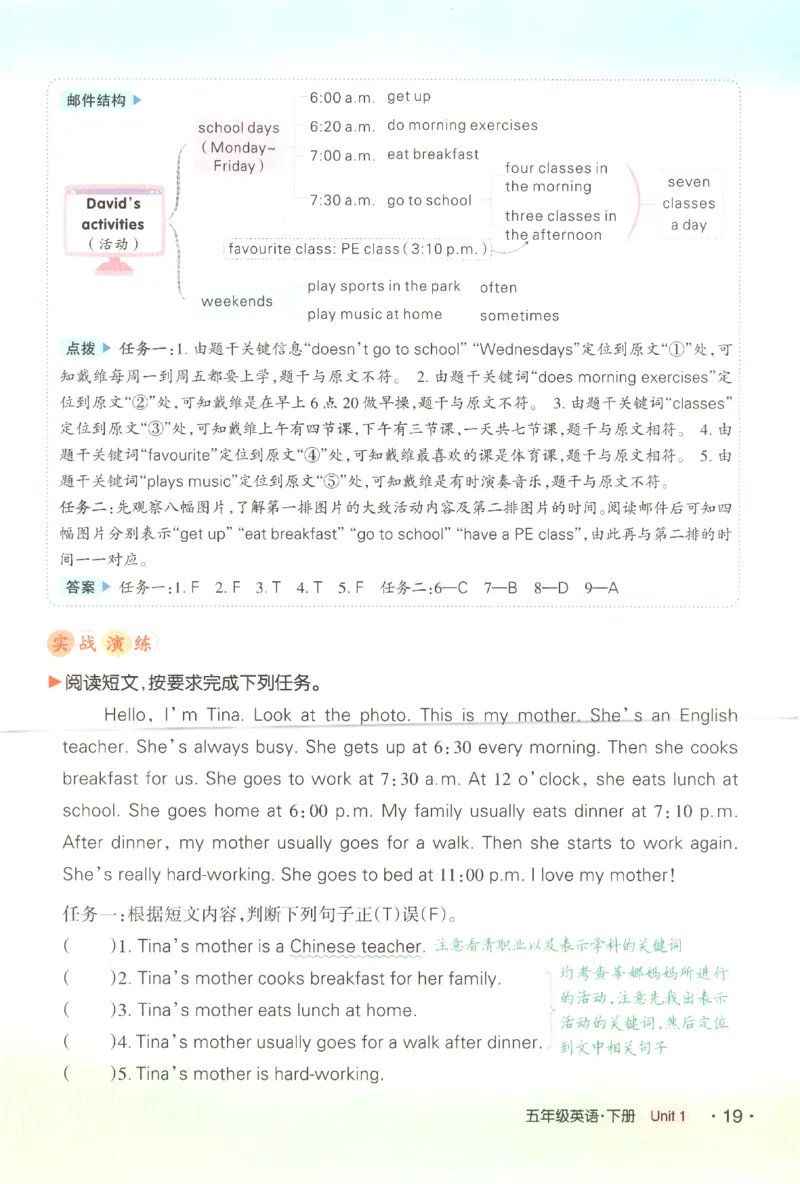 25春《状元英语笔记》人教英语PEP5下（含晨读晚默）_小学《课堂笔记》数学语文英语1-6年级下册_小学英语《课堂笔记》1-6年级下册（26春）_小学英语《课堂笔记》3-6年级下册（26春）