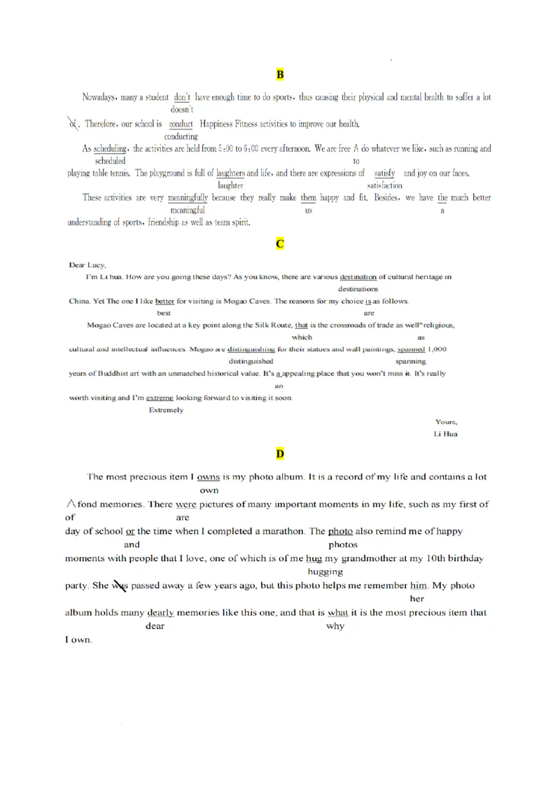 6.短文改错核心考点大串讲_高中三年全科资料_高中_高中1_2025高中英语题型核心考点大串讲_题型分辨