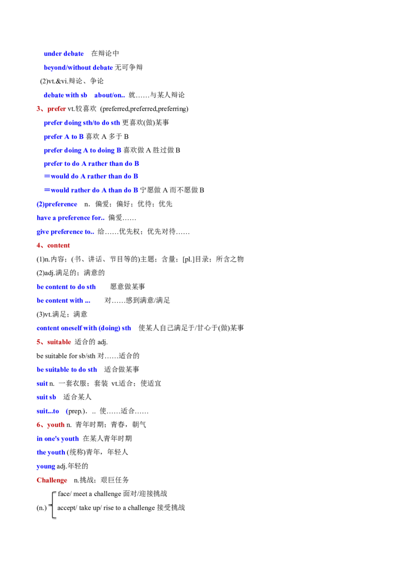 专题12Unit1TeenageLife核心单词、短语、亮句精讲+名校新真题精练-原卷版_高中三年全科资料_高中_高中1_2025高一高二英语暑假提升精品讲义（人教版）